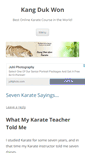 Mobile Screenshot of kangdukwon.com